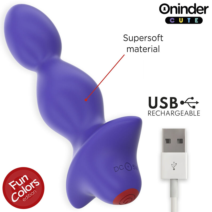 ONINDER CUTE - LOVE BUTT VIBRADOR PLUG ANAL DILATADOR - APP MUNDIAL GRATUITA - Imagen 5