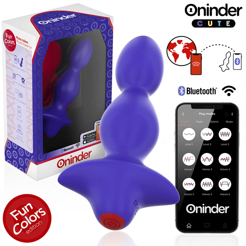ONINDER CUTE - LOVE BUTT VIBRADOR PLUG ANAL DILATADOR - APP MUNDIAL GRATUITA - Imagen 8