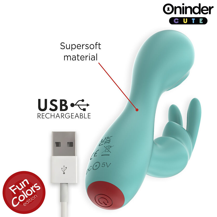 ONINDER CUTE - VIBRATEUR CLITORISÉ LOVE BUNNY G-SPOT - APPLICATION MONDIALE GRATUITE – Image 6