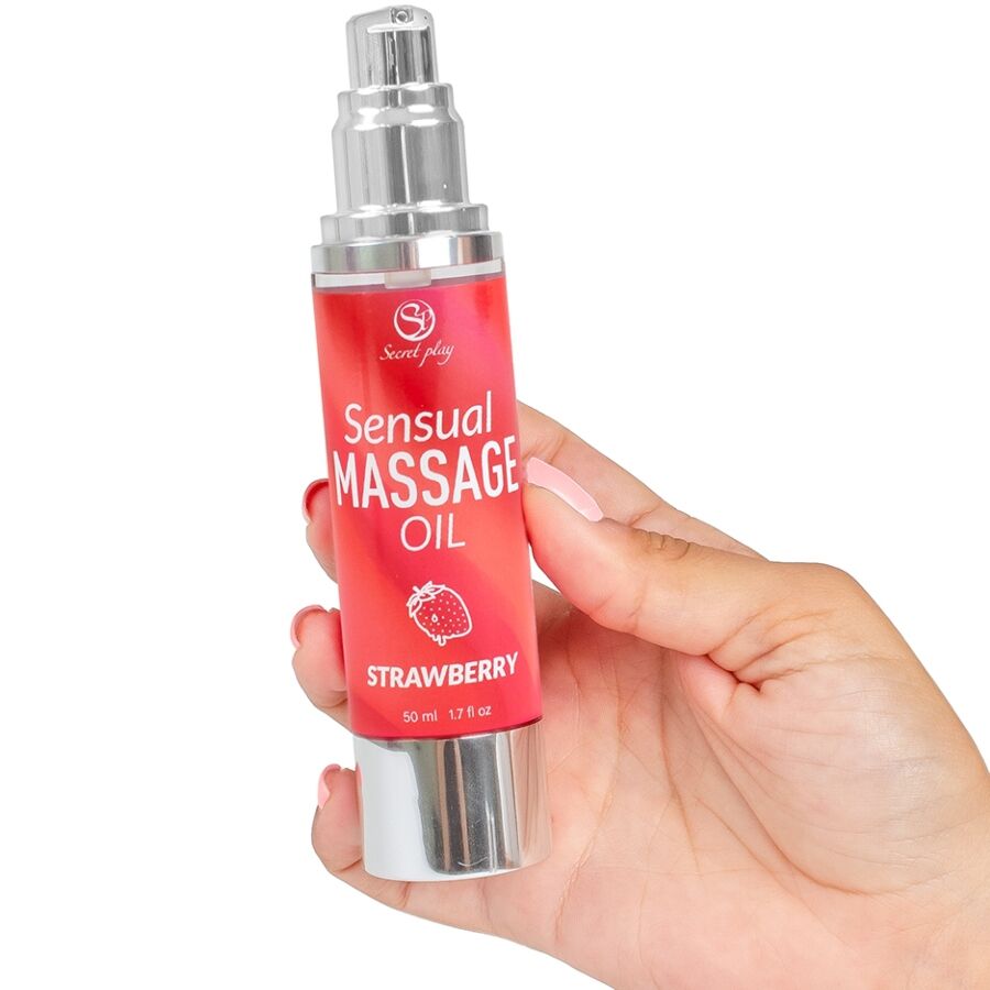 SECRETPLAY - ERDBEERE-MASSAGEÖL – Bild 2