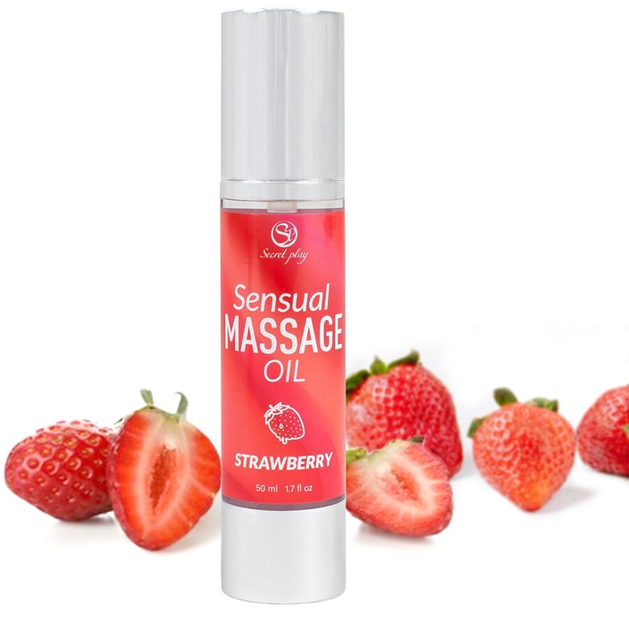 SECRETPLAY - ERDBEERE-MASSAGEÖL – Bild 3