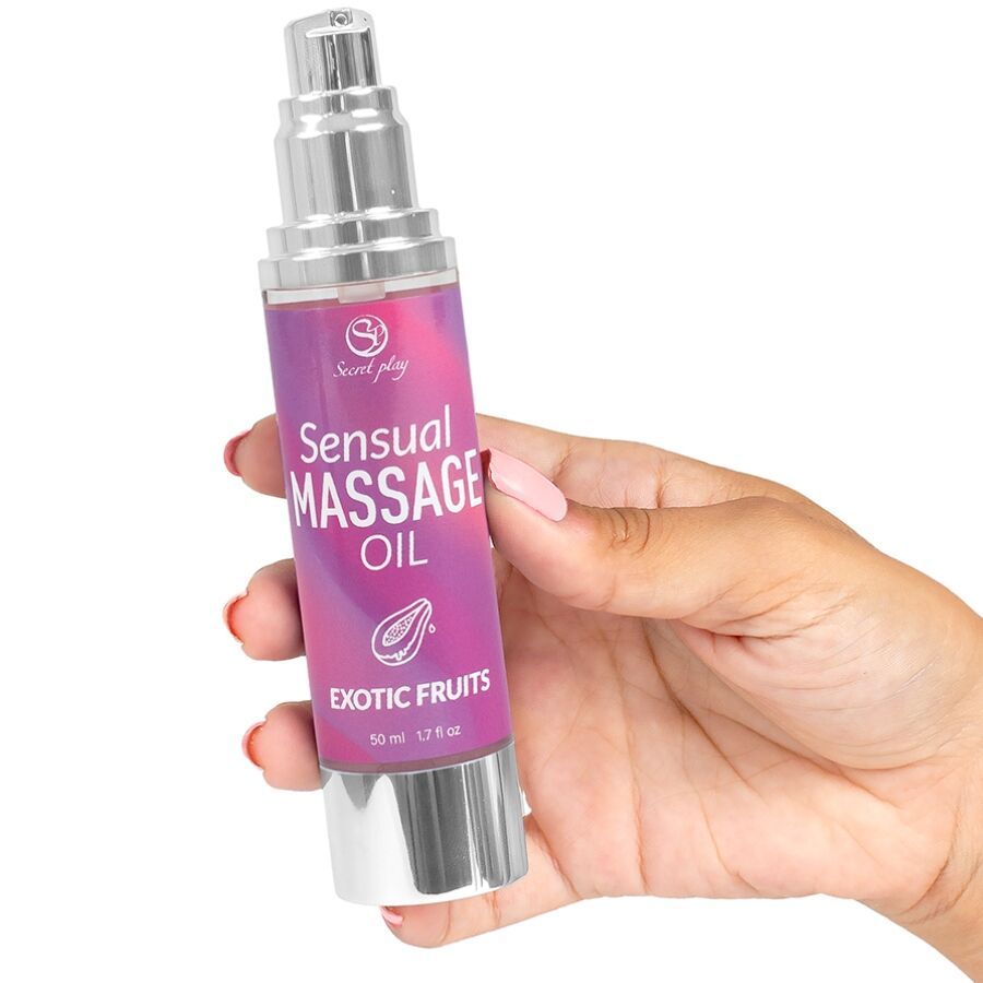 SECRETPLAY - MASSAGEÖL MIT EXOTISCHEN FRÜCHTEN – Bild 2