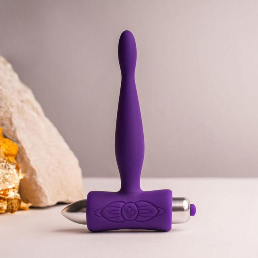 ROCKS-OFF - PETITE SENSATIONS TEAZER ANAL PLUG VIBRATOR LILA – Bild 4