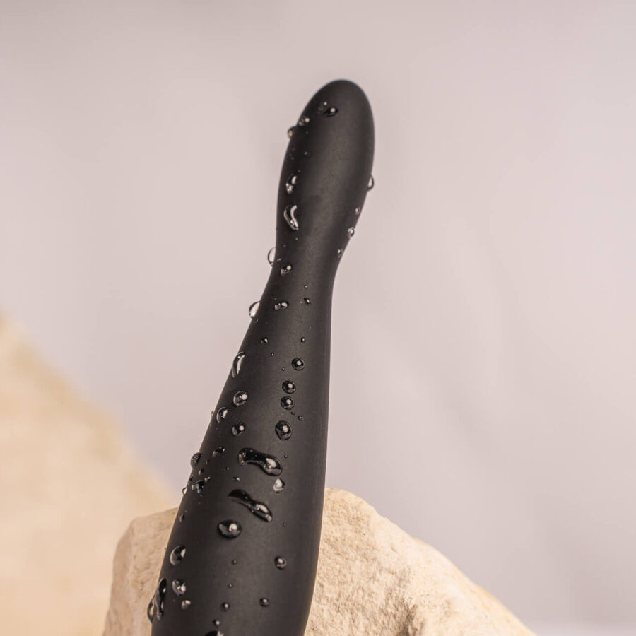ROCKS- OFF - PETITE SENSATIONS TEAZER PLUG ANAL VIBRADOR NEGRO - Imagen 3