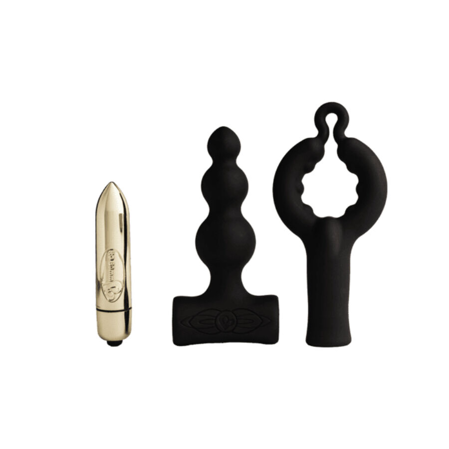 ROCKS-OFF - PETITE SENSATIONS BUBBLES ANAL PLUG VIBRATOR SCHWARZ – Bild 8
