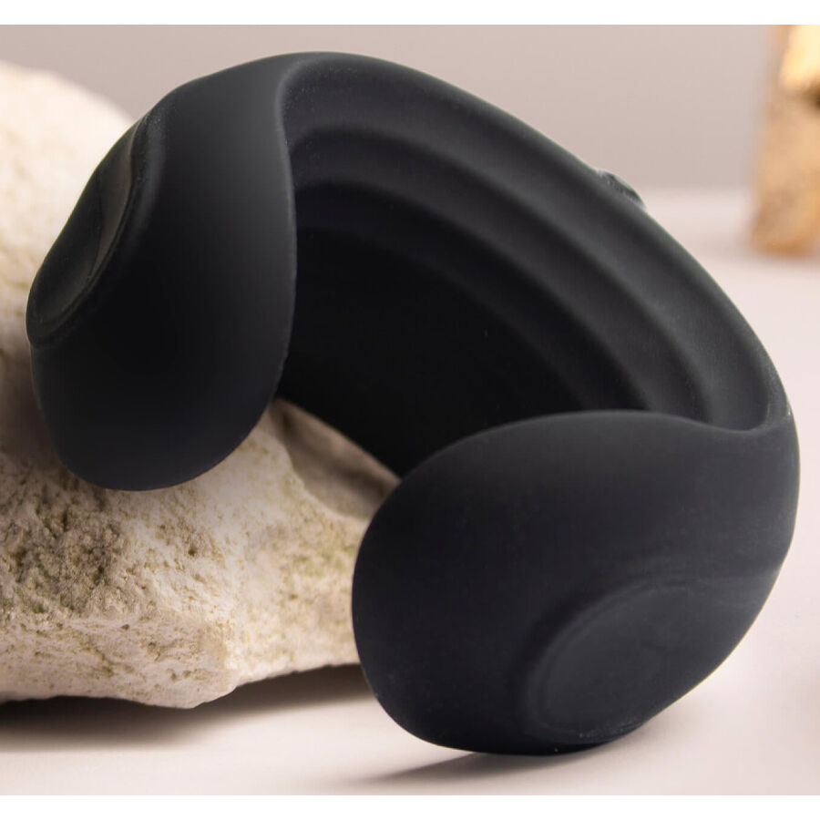 ROCKS-OFF - MASTURBATEUR VIBRATEUR ECHO BLACK – Image 8