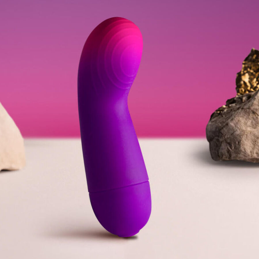 ROCKS-OFF - GLOW GIRL VIBE VIBRADOR DISCRETO ROXO PARA PONTO G - Image 3