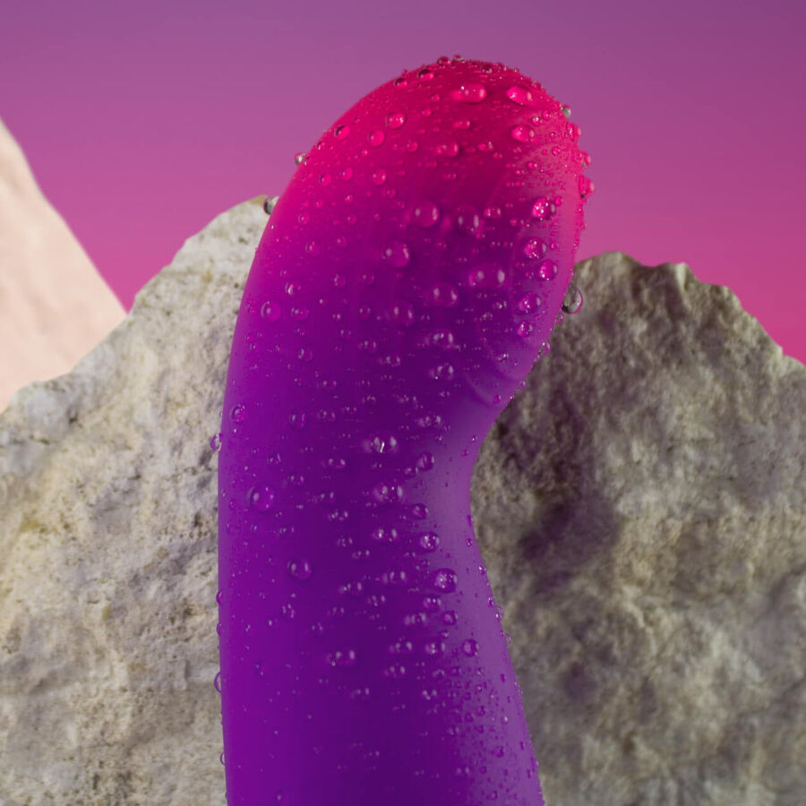 ROCKS-OFF - GLOW GIRL VIBE VIBRADOR DISCRETO ROXO PARA PONTO G - Image 5