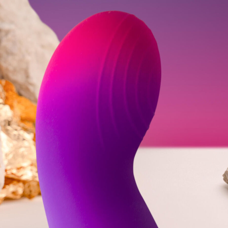 ROCKS-OFF - GLOW GIRL VIBE VIBRADOR DISCRETO ROXO PARA PONTO G - Image 7