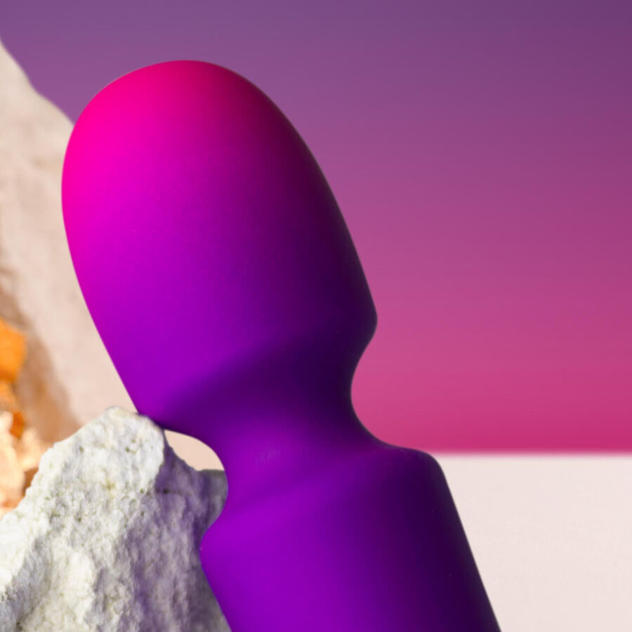 ROCKS-OFF - GLO-GIRL VIBRATEUR WAND MINI VIOLET – Image 2