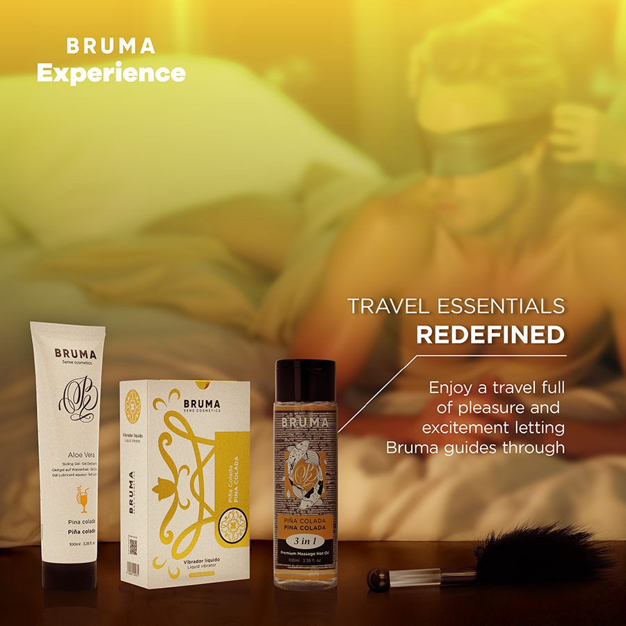 BRUMA XPERIENCE - KIT TENTACIÓN DULCE PIÑA COLADA VIBRO-ORGÁSMICA - Imagen 5