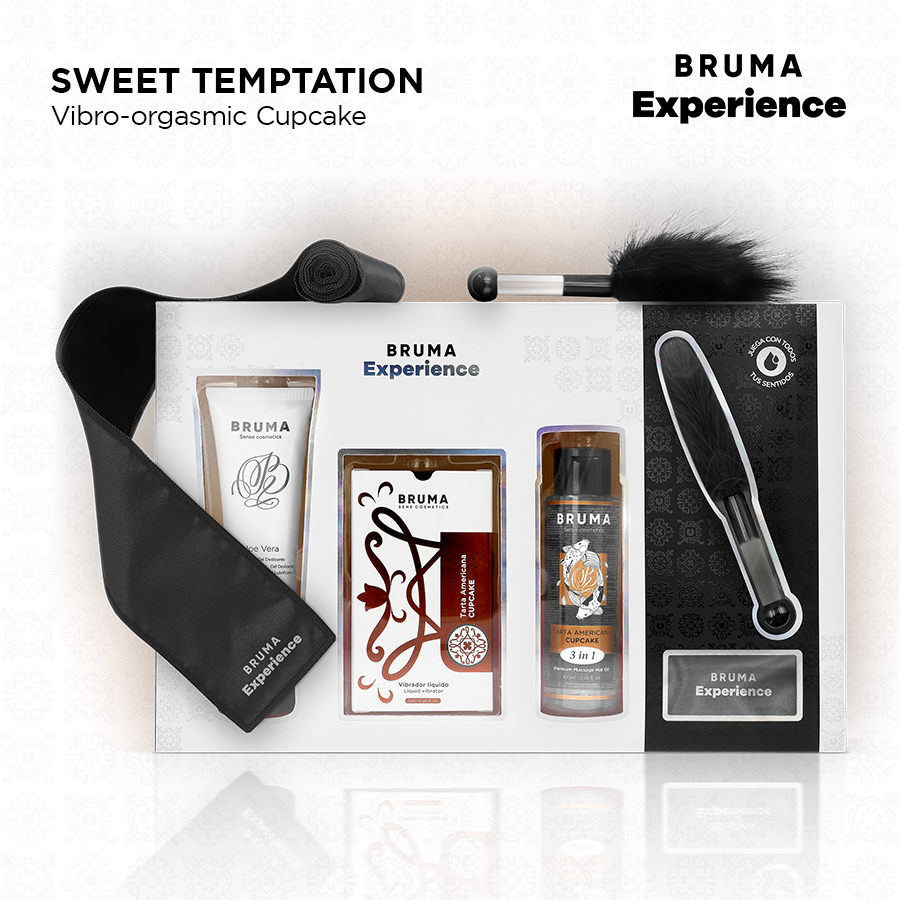 BRUMA XPERIENCE - KIT DOLCE TENTAZIONE TORTA AMERICANA VIBRO-ORGASMICA - immagine 7