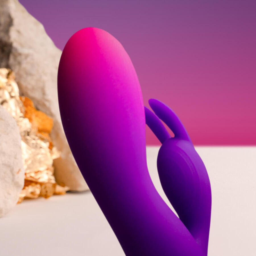 ROCKS-OFF - GLO-GIRL VIBRATEUR LAPIN VIOLET – Image 6