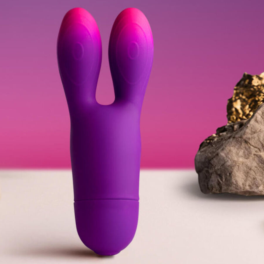 ROCKS-OFF - GLO-GIRL BUNNY VIBRATEUR FLEXIBLE VIOLET – Image 8