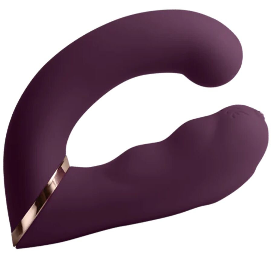 ROCKS-OFF - GEMINI DOUBLE VIBRATEUR STIMULATEUR DE CLITORIS POINT G VIOLET – Image 7