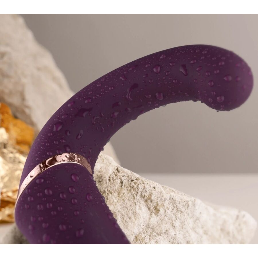 ROCKS-OFF - GEMINI DOUBLE VIBRATEUR STIMULATEUR DE CLITORIS POINT G VIOLET – Image 8
