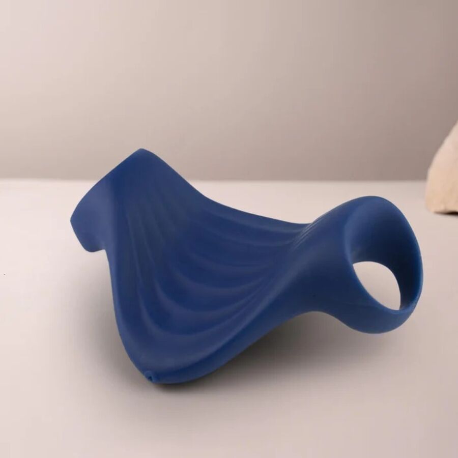 ROCKS- OFF - PALM MASTURBADOR VIBRADOR FLEXIBLE AZUL - Imagen 2