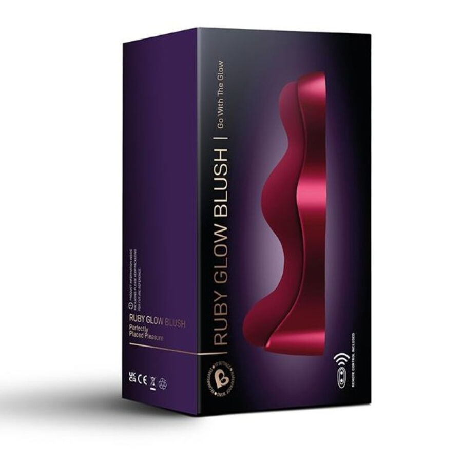 ROCKS- OFF - RUBY GLOW BLUSH RED G-SPOT VIBRATOR - Image 5