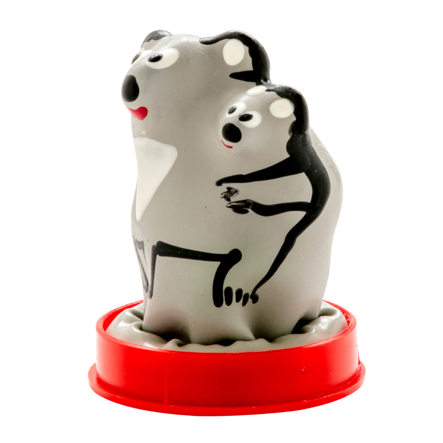 CONDOMERIE - PRESERVATIVO DECORATIVO PINTADO A MANO KOALA + JOVEN - Imagen 3