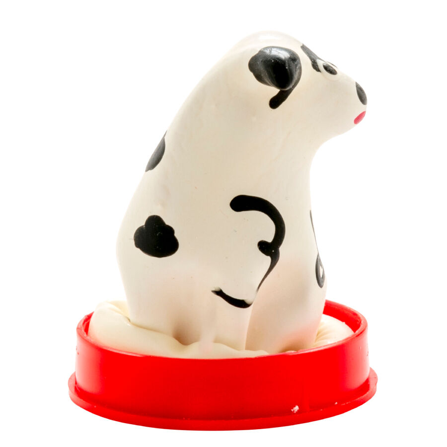 CONDOMERIE - PRESERVATIVI NOVITÀ DIPINTI A MANO CANE DALMATA - immagine 3