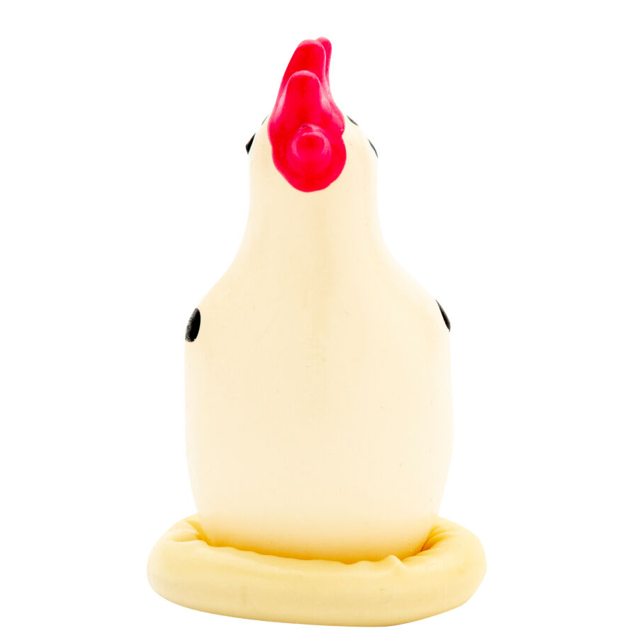 CONDOMERIE - HANDPAINTED NOVELTY CONDOMS COCKY ROOSTER - Image 3