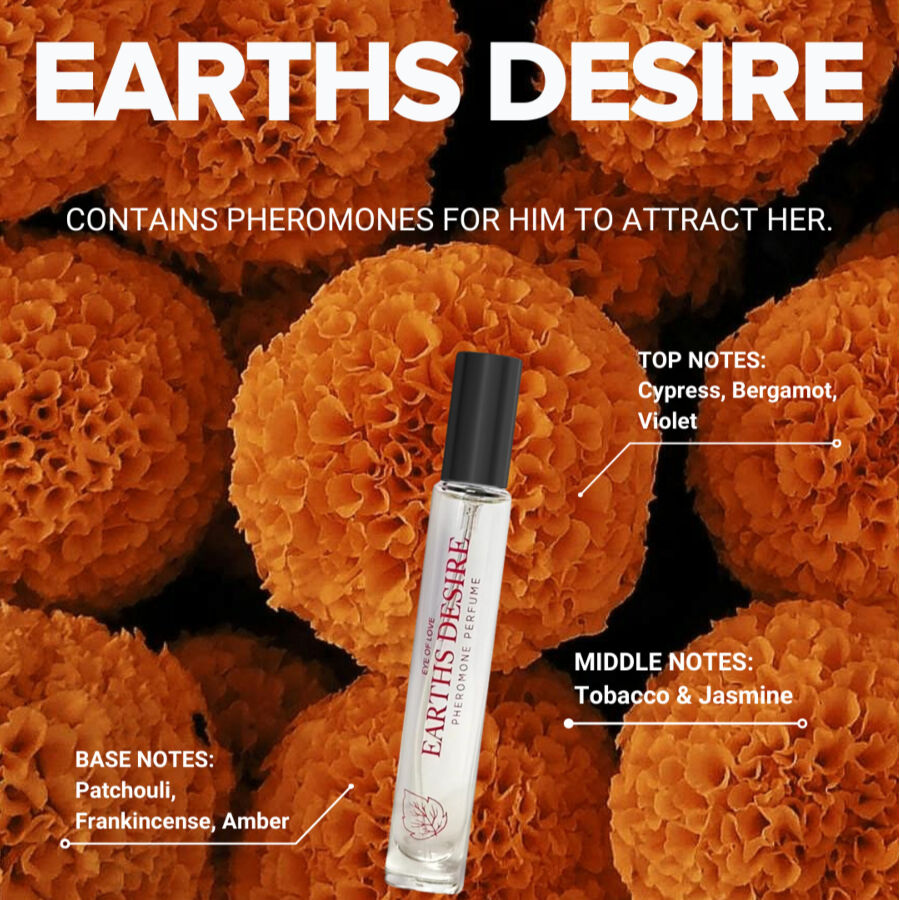 EYE OF LOVE - BLOOM MALE SATIVA PARFUM EARTHS DESIRE 30 ML – Image 2