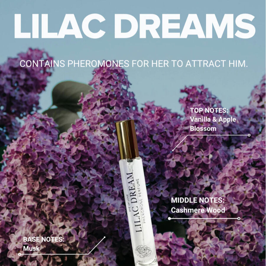 EYE OF LOVE - BLOOM WEIBLICHES INDICA-PARFUM LILAC DREAM 10 ML – Bild 3