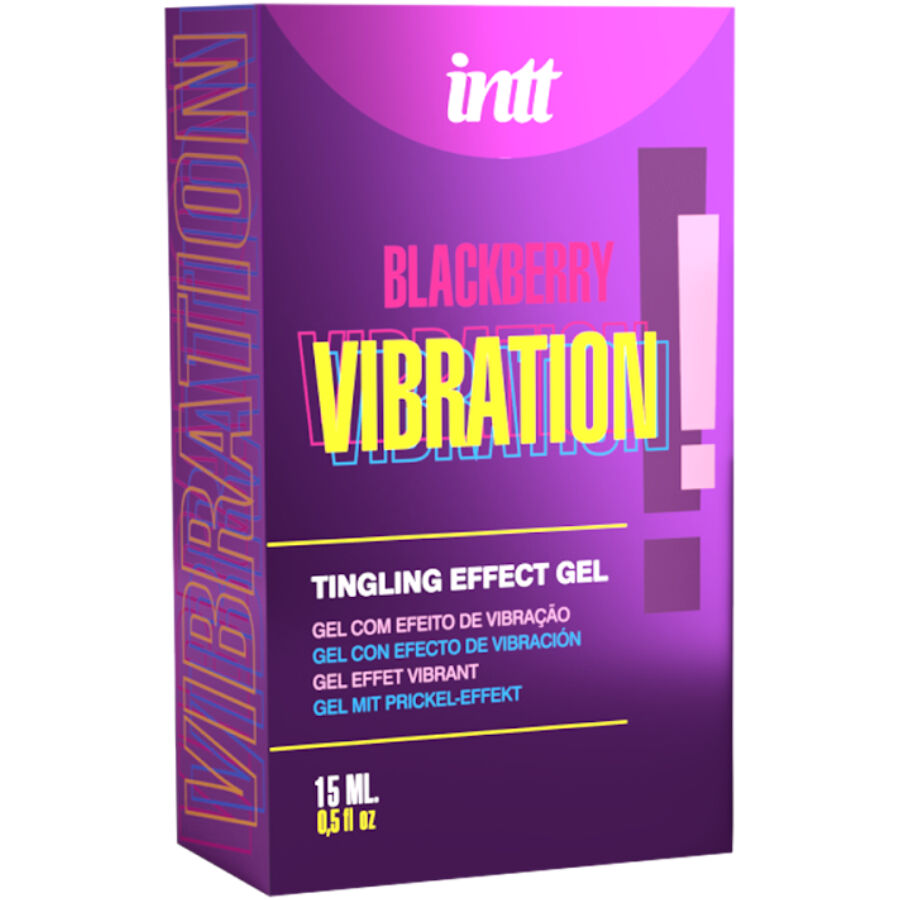 INTT RELEASES - FLÜSSIGE VIBRATIONSGEL MIT BROMBEERGESCHMACK 15 ML – Bild 2