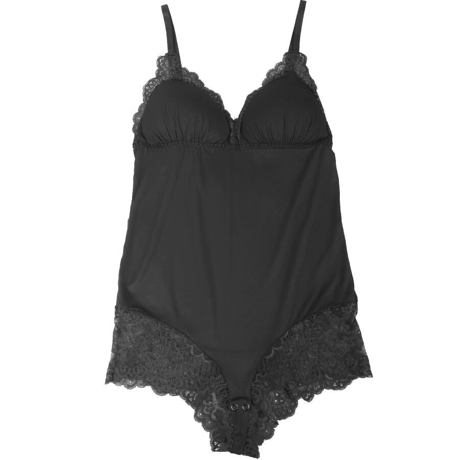 SUBBLIME - TEDDY DÉTAIL DENTELLE FLORALE NOIR S/M – Image 8