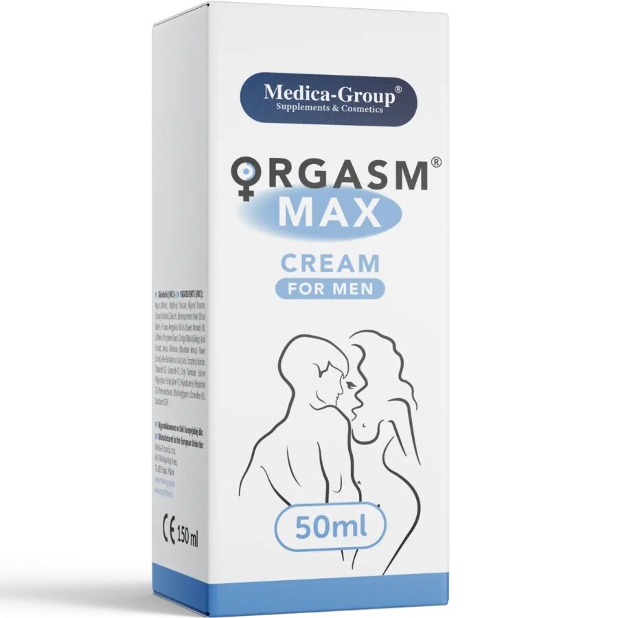 MEDICA GROUP - ORGASM MAX CREMA ÍNTIMA PARA HOMBRE 50 ML - Imagen 3