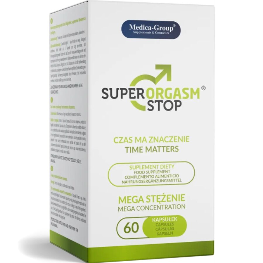 MEDICA GROUP - SUPER ORGASM STOP DELAY PER UOMINI 60 CAPSULE - immagine 3