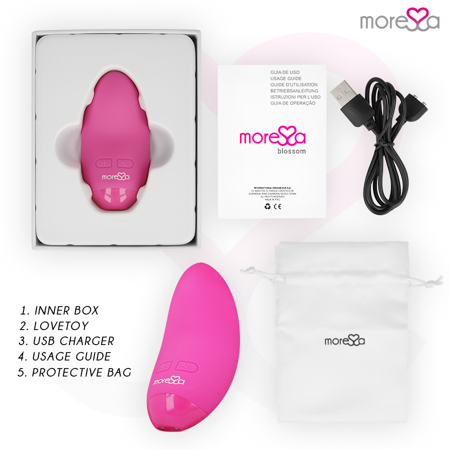MORESSA - BLOSSOM ROSA VIBRATOR – Bild 8