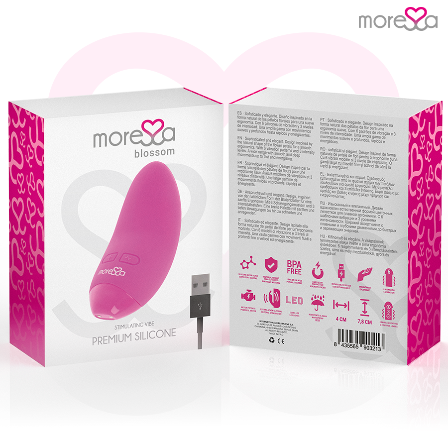 MORESSA - BLOSSOM ROSA VIBRATOR – Bild 5