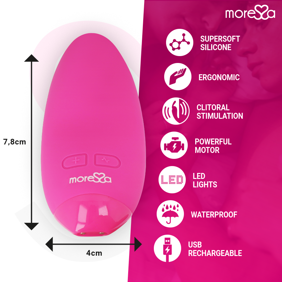 MORESSA - BLOSSOM ROSA VIBRATOR – Bild 3