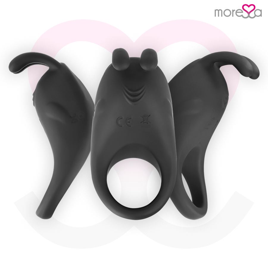 MORESSA - BRAD PREMIUM SILICONE RECHARGEABLE NOIR – Image 3
