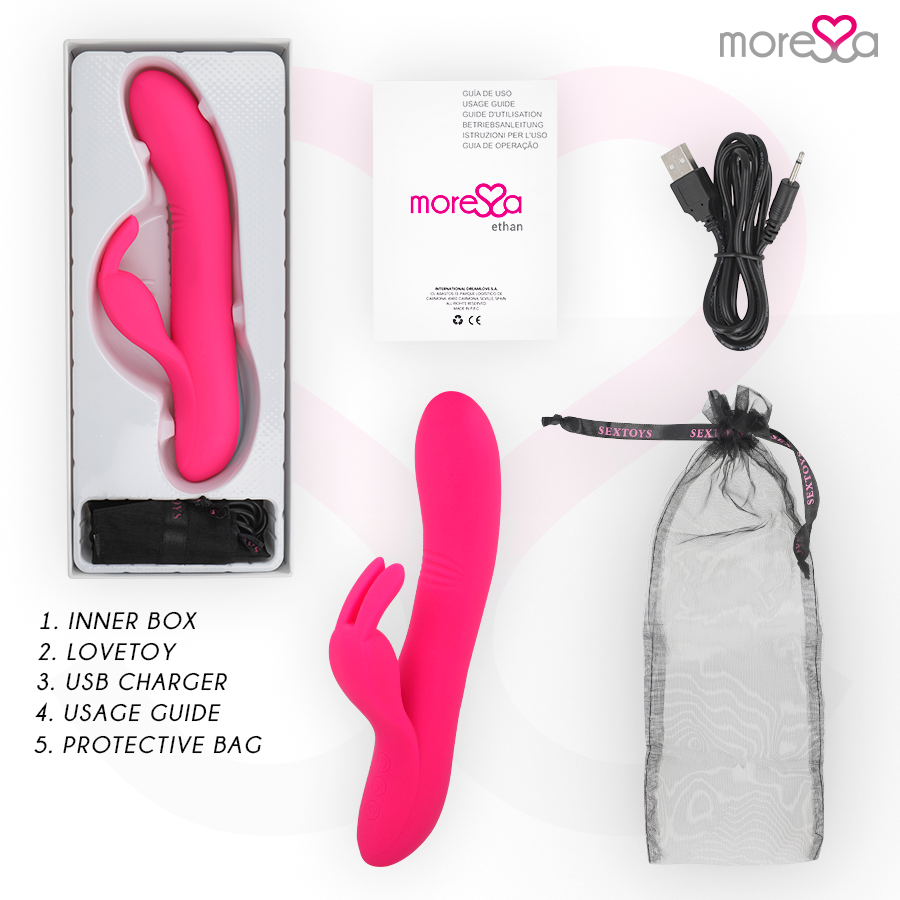 MORESSA - ETHAN PREMIUM SILICONE RECHARGEABLE - Image 6