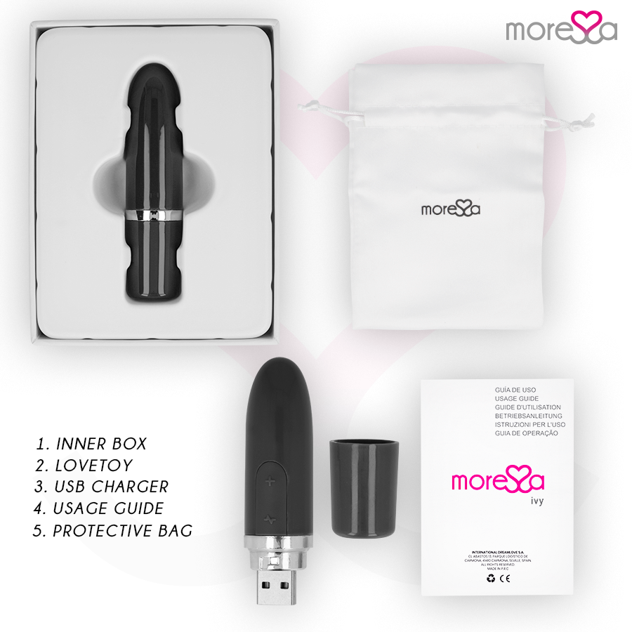 MORESSA - IVY VIBRATEUR STIMULATEUR VOYAGE NOIR – Image 6