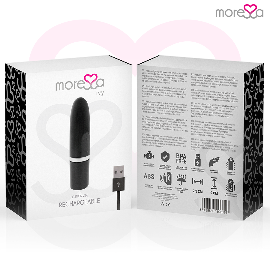 MORESSA - IVY VIBRATEUR STIMULATEUR VOYAGE NOIR – Image 7
