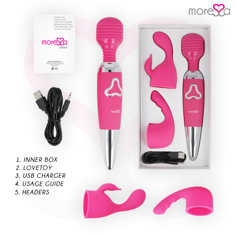 MORESSA - ODILON RECHARGEABLE EN SILICONE PREMIUM – Image 6