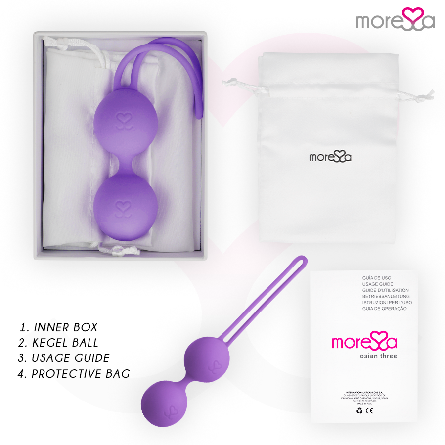 MORESSA - OSIAN DREI PREMIUM LILA SILIKON – Bild 4