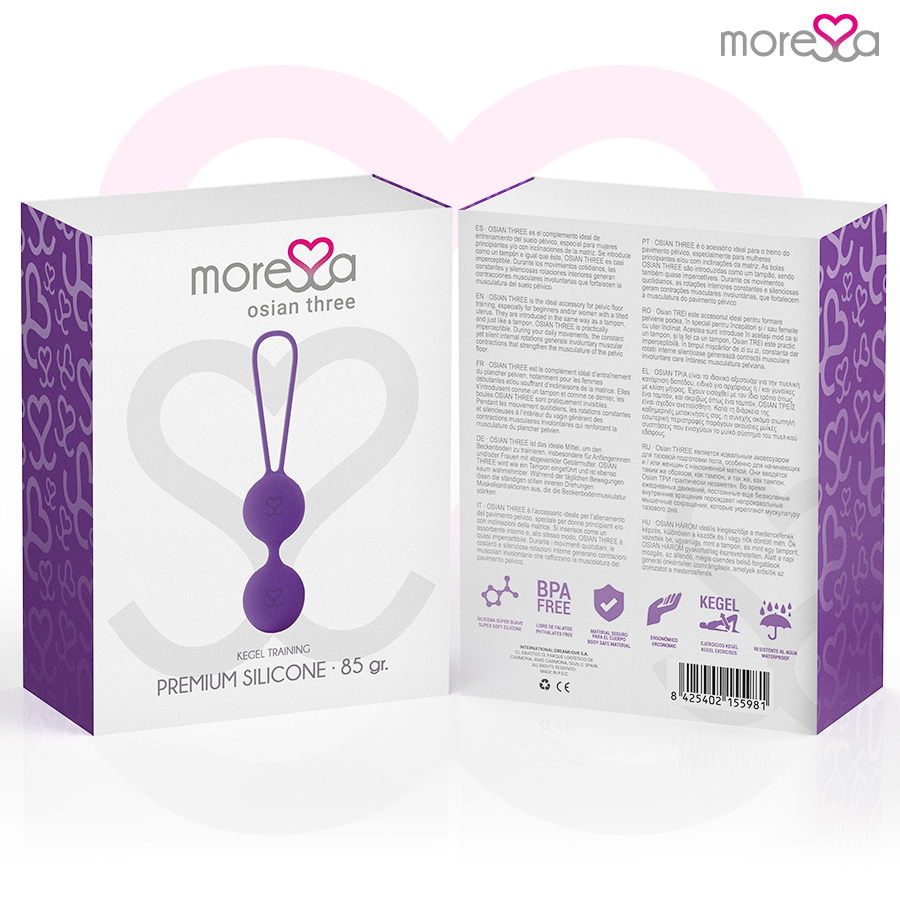 MORESSA - OSIAN DREI PREMIUM LILA SILIKON – Bild 7