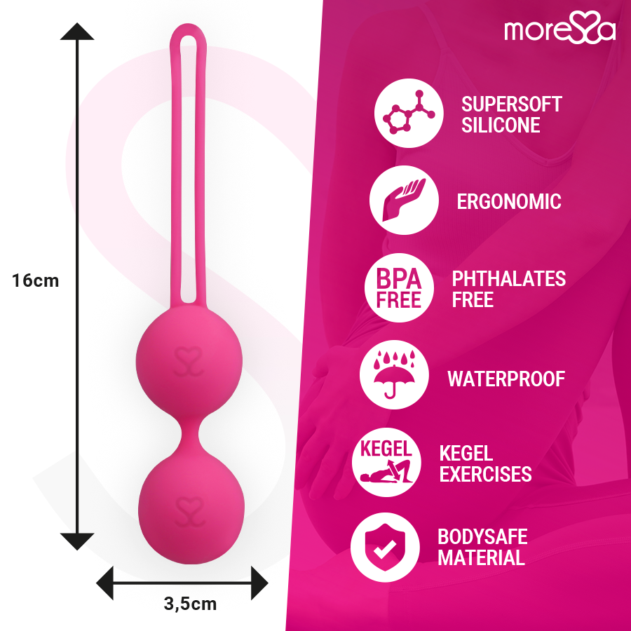 MORESSA - OSIAN DOIS SILICONE PREMIUM ROSA - Image 4