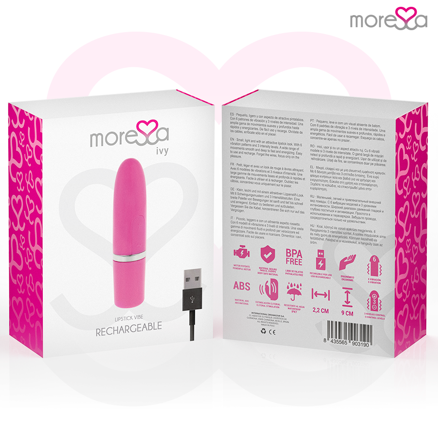 MORESSA - IVY VIBRATEUR STIMULATEUR VOYAGE ROSE – Image 5
