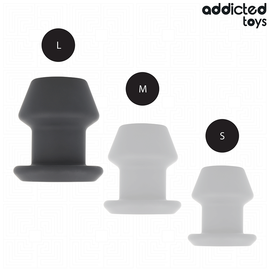 ADDICTED TOYS - EXTREME HOLLOW ANAL PLUG SILICONE SIZE L 10.4 CM - Image 7
