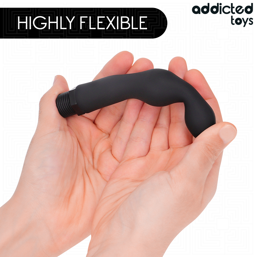 ADDICTED TOYS - LIMPIADOR ANAL CON ADAPTADOR UNIVERSAL MODELO 3 - Imagen 4