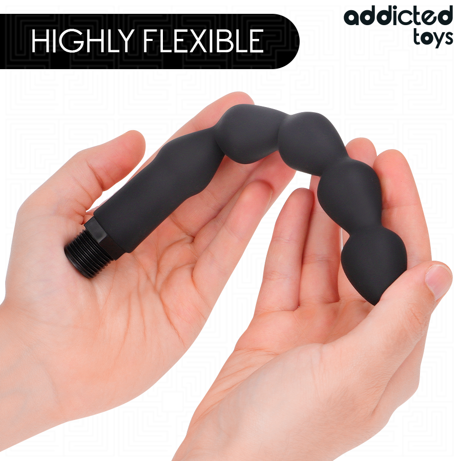 ADDICTED TOYS - LIMPIADOR ANAL CON ADAPTADOR UNIVERSAL MODELO 6 - Imagen 4