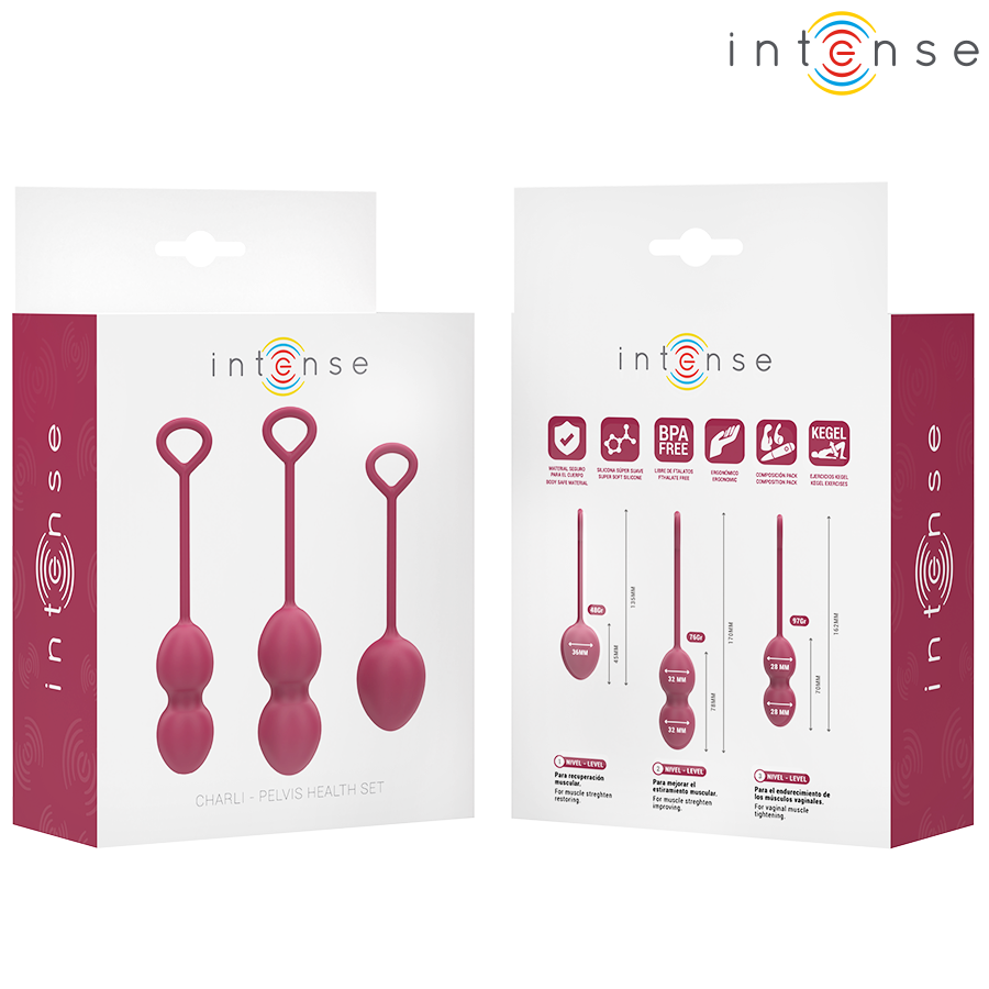 INTENSE - KIT CHARLI KEGEL BALL BOURGOGNE – Image 5
