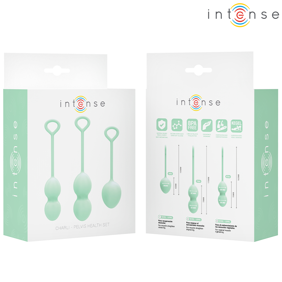 INTENSE - KIT CHARLI KEGEL BALL VERDE CLARO - Image 5