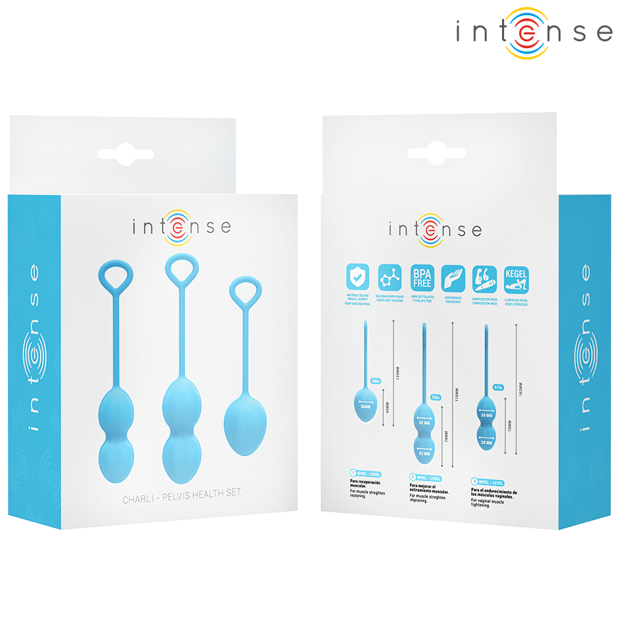 INTENSE - KIT CHARLI KEGEL BALL AZUL - Image 5