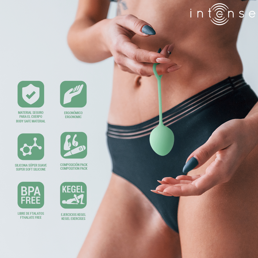 INTENSE - KIT CHARLI KEGEL BALL VERDE CLARO - Image 4